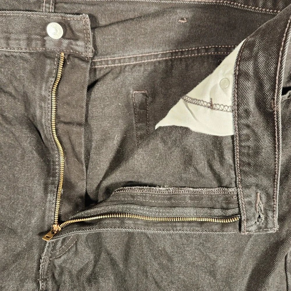 Levi's 505 Jeans Mens 48x31 Black Excellent Straight Leg‎ Regular Fit Denim